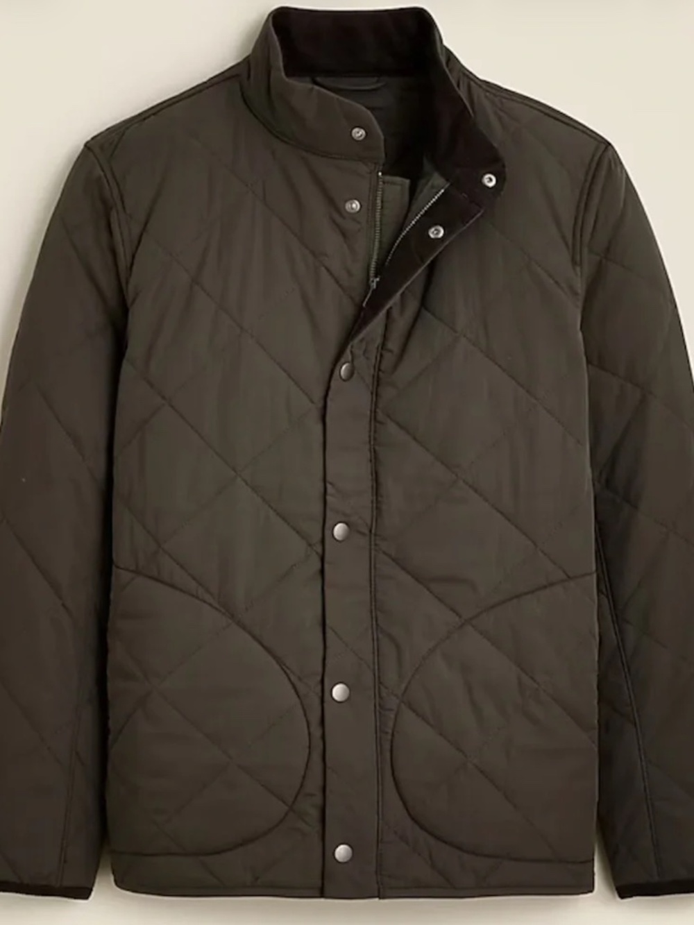 J. Crew Men's Sussex quilted jacket with PrimaLoft® (Medium)